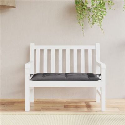 vidaXL - 110x50x7 cm - Antracite - Extérieur - Coussin de banc jardin - Publicité vidaXL - 110x50x7 cm - Antracite - Extérieur - Coussin de banc jardin - Publicité