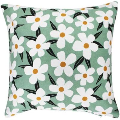 Non communiqué Housse de Coussin Imprimé "Darcy" 40x40cm Sauge Imprimé - Publicité Non communiqué Housse de Coussin Imprimé "Darcy" 40x40cm Sauge Imprimé - Publicité