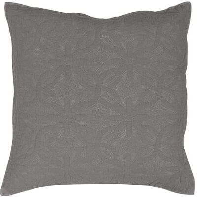 Non communiqué Housse de coussin 60 x 60 cm microfibre unie lavée Florette Anthracite Douceur d'Intérieur Gris - Publicité Non communiqué Housse de coussin 60 x 60 cm microfibre unie lavée Florette Anthracite Douceur d'Intérieur Gris - Publicité