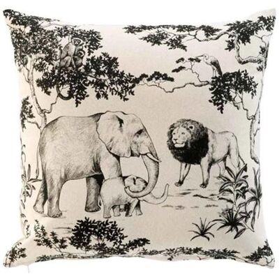 Non communiqué Housse de Coussin Déco "Zambie" 40x40cm Naturel Beige - Publicité Non communiqué Housse de Coussin Déco "Zambie" 40x40cm Naturel Beige - Publicité