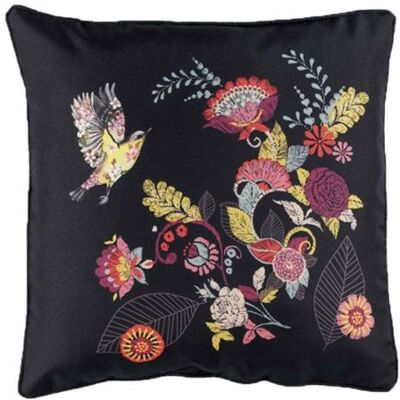 Douceur d'intérieur Coussin Déco "Botania" 40x40cm Multicolore Imprimé - Publicité Douceur d'intérieur Coussin Déco "Botania" 40x40cm Multicolore Imprimé - Publicité