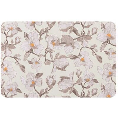 Non communiqué Set de table magnolias rectangulaire marron 44.5x33 cm (lot de 2) - Table Passion - Marron - Plastique Marron - Publicité Non communiqué Set de table magnolias rectangulaire marron 44.5x33 cm (lot de 2) - Table Passion - Marron - Plastique Marron - Publicité