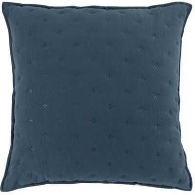 Non communiqué Housse de Coussin "Mellow" 40x40cm Bleu & Blanc bleu - Publicité Non communiqué Housse de Coussin "Mellow" 40x40cm Bleu & Blanc bleu - Publicité