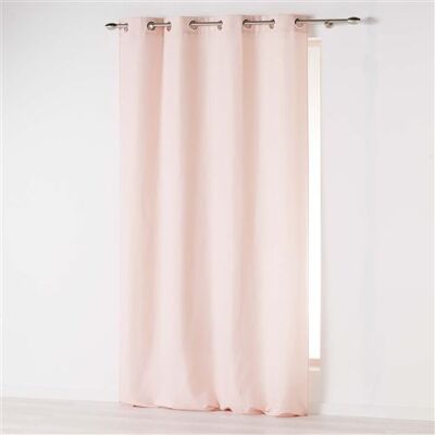 Douceur D'Intérieur Rideau à œillets Rose Pâle - Rideau - Publicité Douceur D'Intérieur Rideau à œillets Rose Pâle - Rideau - Publicité