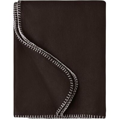 James & Nicholson Plaid couverture polaire bords droits - JN1901 - marron brun naturel Marron - Publicité James & Nicholson Plaid couverture polaire bords droits - JN1901 - marron brun naturel Marron - Publicité