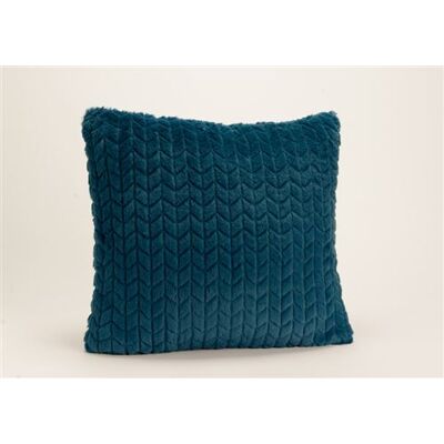 Non communiqué Coussin bleu nuit chevron 40x40 cm - Amadeus - Bleu - Polyester Bleu nuit - Publicité Non communiqué Coussin bleu nuit chevron 40x40 cm - Amadeus - Bleu - Polyester Bleu nuit - Publicité