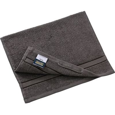 Myrtle Beach Serviette d'invité - éponge - MB436 - gris graphite Gris - Publicité Myrtle Beach Serviette d'invité - éponge - MB436 - gris graphite Gris - Publicité