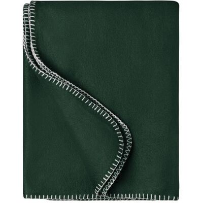 James & Nicholson Plaid couverture polaire bords droits - JN1901 - vert foncé - Publicité James & Nicholson Plaid couverture polaire bords droits - JN1901 - vert foncé - Publicité