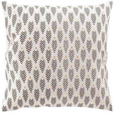 Non communiqué Coussin Déco Imprimé "Pearl" 45x45cm Beige Beige - Publicité Non communiqué Coussin Déco Imprimé "Pearl" 45x45cm Beige Beige - Publicité