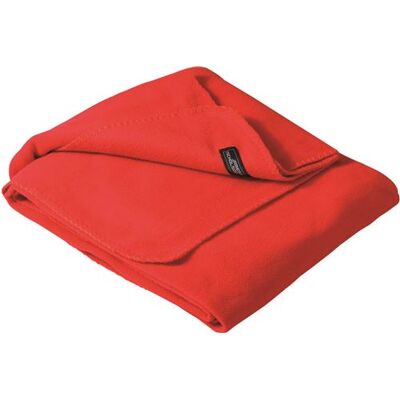 James & Nicholson Plaid couverture polaire 2 en 1 - JN900 - rouge Rouge - Publicité James & Nicholson Plaid couverture polaire 2 en 1 - JN900 - rouge Rouge - Publicité