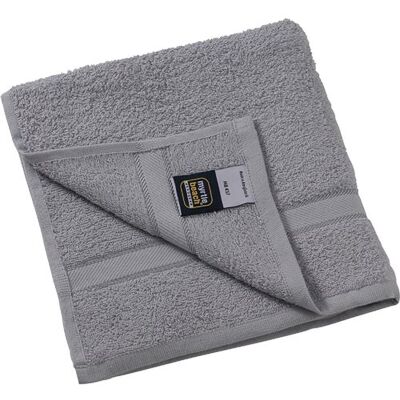 Myrtle Beach Serviette de toilette - éponge - MB437 - gris argent Gris argent - Publicité Myrtle Beach Serviette de toilette - éponge - MB437 - gris argent Gris argent - Publicité