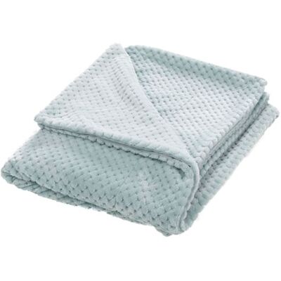 Non communiqué Plaid Damier bleu glacier 130x170 cm - Amadeus - Bleu - Polyester Bleu - Publicité Non communiqué Plaid Damier bleu glacier 130x170 cm - Amadeus - Bleu - Polyester Bleu - Publicité