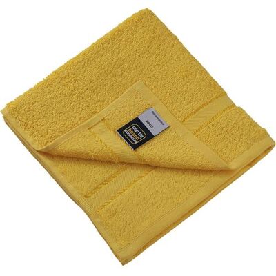Myrtle Beach Serviette de toilette - éponge - MB437 - jaune Jaune - Publicité Myrtle Beach Serviette de toilette - éponge - MB437 - jaune Jaune - Publicité