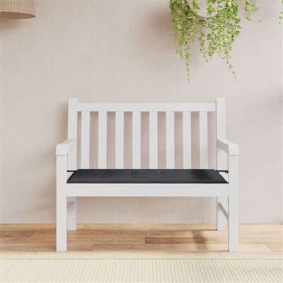 Coussin pour banc de jardin vidaXL - 100x50x3 cm - Noir - Publicité Coussin pour banc de jardin vidaXL - 100x50x3 cm - Noir - Publicité