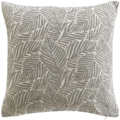 Non communiqué Housse de Coussin Jacquard "Vivo" 40x40cm Gris Gris - Publicité Non communiqué Housse de Coussin Jacquard "Vivo" 40x40cm Gris Gris - Publicité