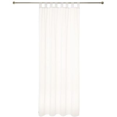 Atmosphera - 2 Voilages à pattes effet mat - 140 x 240 cm - Ivoire Ivoire - Publicité Atmosphera - 2 Voilages à pattes effet mat - 140 x 240 cm - Ivoire Ivoire - Publicité