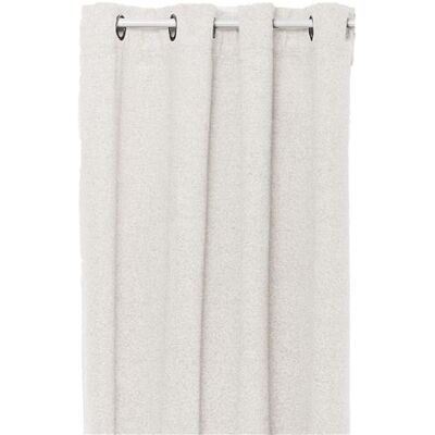 Non communiqué Atmosphera - Rideau effet bouclette isolant et occultant SOANA - 140 x 260 cm - Ivoire - Soana Blanc - Publicité Non communiqué Atmosphera - Rideau effet bouclette isolant et occultant SOANA - 140 x 260 cm - Ivoire - Soana Blanc - Publicité