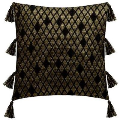 Non communiqué Atmosphera Créateur d'intérieur - Housse de Coussin "Shine" 40x40cm Noir Noir - Publicité Non communiqué Atmosphera Créateur d'intérieur - Housse de Coussin "Shine" 40x40cm Noir Noir - Publicité