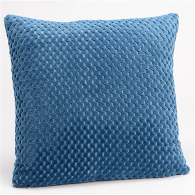 Non communiqué Coussin Damier bleu nuit - Amadeus - Bleu - Polyester bleu nuit - Publicité Non communiqué Coussin Damier bleu nuit - Amadeus - Bleu - Polyester bleu nuit - Publicité