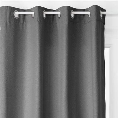 Atmosphera - Rideau isolant Noa - 140 x 260 cm - Gris foncé - NOA Gris foncé - Publicité Atmosphera - Rideau isolant Noa - 140 x 260 cm - Gris foncé - NOA Gris foncé - Publicité