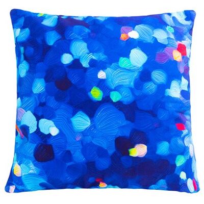 Non communiqué Housse de coussin 50 x 50 cm - Pillownes Large Blue Palette - Pylones Blue Palette - Publicité Non communiqué Housse de coussin 50 x 50 cm - Pillownes Large Blue Palette - Pylones Blue Palette - Publicité