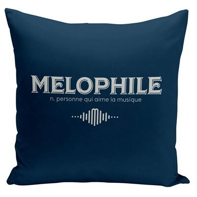 Fabulous - Melophile - Bleu - 40x40 cm - Cushion Cover - Publicité Fabulous - Melophile - Bleu - 40x40 cm - Cushion Cover - Publicité