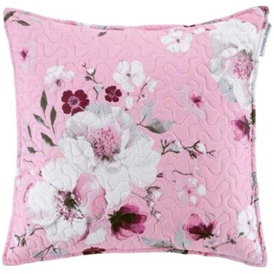 Non communiqué Housse de Coussin "Velvet Flower" 45x45cm Rose - Publicité Non communiqué Housse de Coussin "Velvet Flower" 45x45cm Rose - Publicité