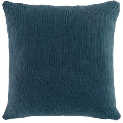 Non communiqué Coussin Déco Uni Angelia 40x40cm Bleu Marine Bleu - Publicité Non communiqué Coussin Déco Uni Angelia 40x40cm Bleu Marine Bleu - Publicité