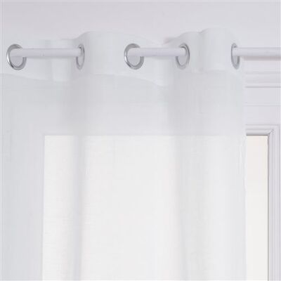 Atmosphera - Voilage Ana - 140 x 240 cm - Blanc - Ana Blanc - Publicité Atmosphera - Voilage Ana - 140 x 240 cm - Blanc - Ana Blanc - Publicité