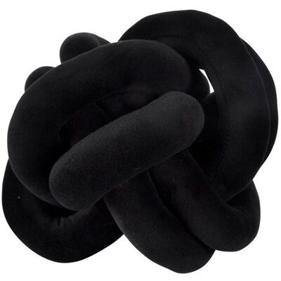 Non communiqué Coussin Nœud Déco Wild Kids 20cm Noir Noir - Publicité Non communiqué Coussin Nœud Déco Wild Kids 20cm Noir Noir - Publicité