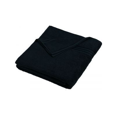 Myrtle Beach Drap de bain - éponge - MB424 - noir Noir - Publicité Myrtle Beach Drap de bain - éponge - MB424 - noir Noir - Publicité