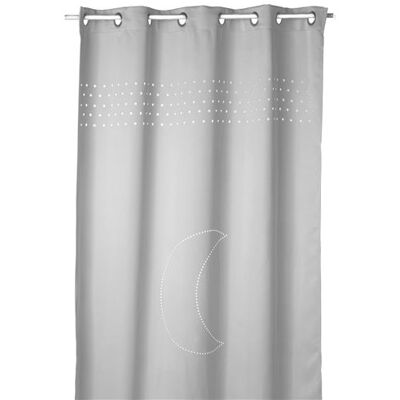 Paris Prix Atmosphera - Rideau occultant Lune - 140 x 260 cm - Gris Gris - Publicité Paris Prix Atmosphera - Rideau occultant Lune - 140 x 260 cm - Gris Gris - Publicité