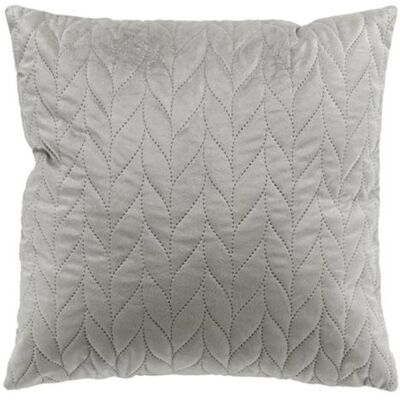 Non communiqué Housse de Coussin en Velours "Daisy" 40x40cm Gris Gris - Publicité Non communiqué Housse de Coussin en Velours "Daisy" 40x40cm Gris Gris - Publicité