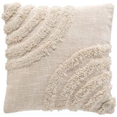 Non communiqué Housse de Coussin Tuftée "Silio" 40x40cm Naturel Beige - Publicité Non communiqué Housse de Coussin Tuftée "Silio" 40x40cm Naturel Beige - Publicité