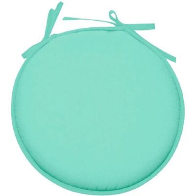 Non communiqué Galette de chaise en polyester 40 cm BLEU - Publicité Non communiqué Galette de chaise en polyester 40 cm BLEU - Publicité