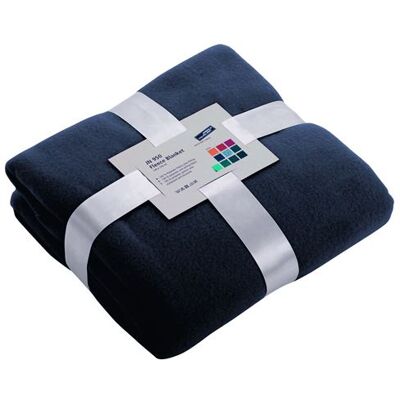 James & Nicholson Plaid couverture polaire 130 x 170 - JN950 - bleu marine - taille:unique Bleu - Publicité James & Nicholson Plaid couverture polaire 130 x 170 - JN950 - bleu marine - taille:unique Bleu - Publicité