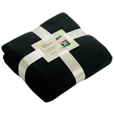James & Nicholson Plaid couverture polaire 130 x 170 - JN950 - noir - taille:unique Noir - Publicité James & Nicholson Plaid couverture polaire 130 x 170 - JN950 - noir - taille:unique Noir - Publicité