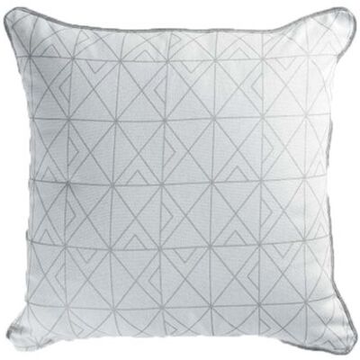 Douceur d'intérieur Coussin Déco "Quadris" 40x40cm Blanc Blanc - Publicité Douceur d'intérieur Coussin Déco "Quadris" 40x40cm Blanc Blanc - Publicité