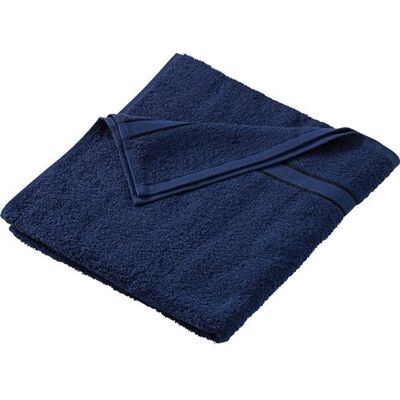 Myrtle Beach Drap de bain - éponge - MB438 - bleu marine Bleu - Publicité Myrtle Beach Drap de bain - éponge - MB438 - bleu marine Bleu - Publicité