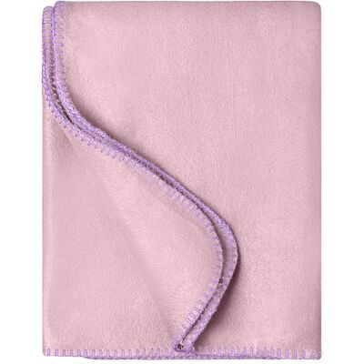 James & Nicholson Plaid couverture polaire bords droits - JN1901 - rose Rose - Publicité James & Nicholson Plaid couverture polaire bords droits - JN1901 - rose Rose - Publicité