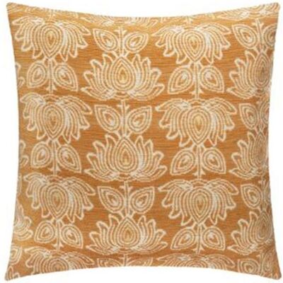 Paris Prix Atmosphera Créateur d'intérieur - Housse de Coussin "Chen Ero" 40x40cm Ocre Jaune - Publicité Paris Prix Atmosphera Créateur d'intérieur - Housse de Coussin "Chen Ero" 40x40cm Ocre Jaune - Publicité