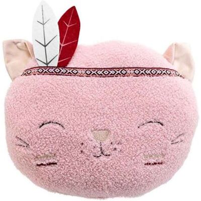 Non communiqué Coussin Enfant Déco Lizzy 30x30cm Rose Rose - Publicité Non communiqué Coussin Enfant Déco Lizzy 30x30cm Rose Rose - Publicité