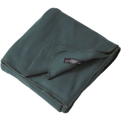 James & Nicholson Plaid couverture polaire 2 en 1 - JN900 - vert foncé - Publicité James & Nicholson Plaid couverture polaire 2 en 1 - JN900 - vert foncé - Publicité