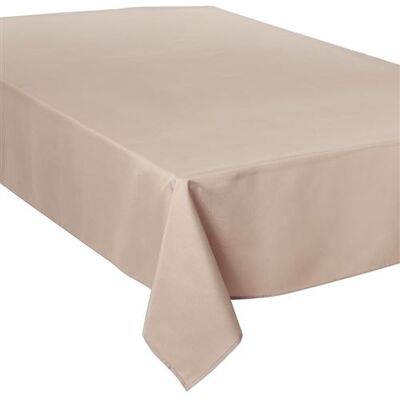 Atmosphera - Nappe anti-taches - 150 x 300 cm - Couleur lin Beige - Publicité Atmosphera - Nappe anti-taches - 150 x 300 cm - Couleur lin Beige - Publicité