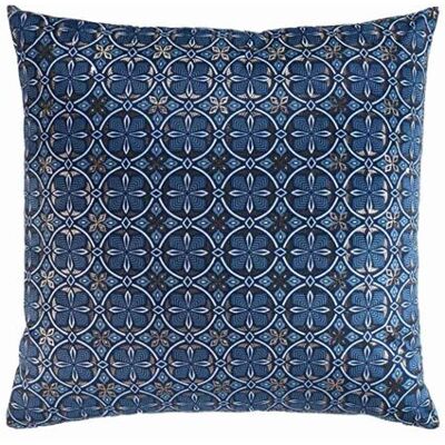 Non communiqué Housse de Coussin Imprimée Joan 60x60cm Bleu - Publicité Non communiqué Housse de Coussin Imprimée Joan 60x60cm Bleu - Publicité