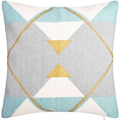 Non communiqué Atmosphera Créateur d'intérieur - Housse de Coussin Imprimé "Geom" 40x40cm Multicolore Multicolore - Publicité Non communiqué Atmosphera Créateur d'intérieur - Housse de Coussin Imprimé "Geom" 40x40cm Multicolore Multicolore - Publicité