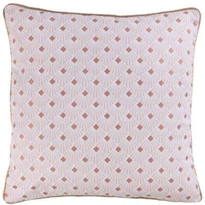 Douceur d'intérieur Housse de Coussin Déco "Oliana" 40x40cm Rose Rose - Publicité Douceur d'intérieur Housse de Coussin Déco "Oliana" 40x40cm Rose Rose - Publicité