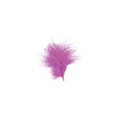 SANTEX Sachet De 20 Plumes Fuschia - Publicité SANTEX Sachet De 20 Plumes Fuschia - Publicité