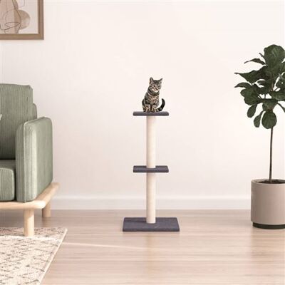 Non communiqué vidaXL Kattenmeubel met sisal krabpalen 73 cm donkergrijs172036 Gris - Publicité Non communiqué vidaXL Kattenmeubel met sisal krabpalen 73 cm donkergrijs172036 Gris - Publicité