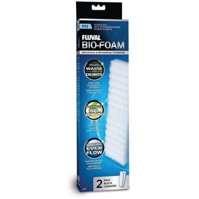 Médias de filtration Bio-Foam pour Aquarium FX2 - 2 pièces - Publicité Médias de filtration Bio-Foam pour Aquarium FX2 - 2 pièces - Publicité